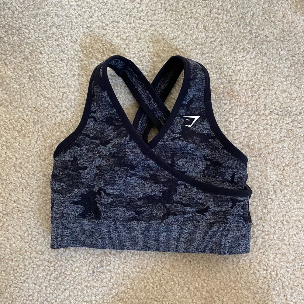 Gymshark OG Camo seamless sports bra